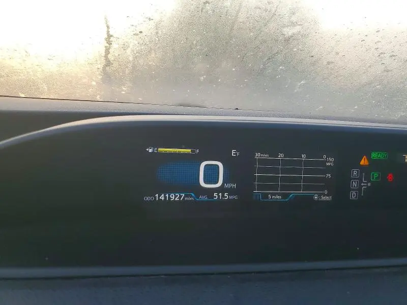 2017 TOYOTA PRIUS THREE TOURING  