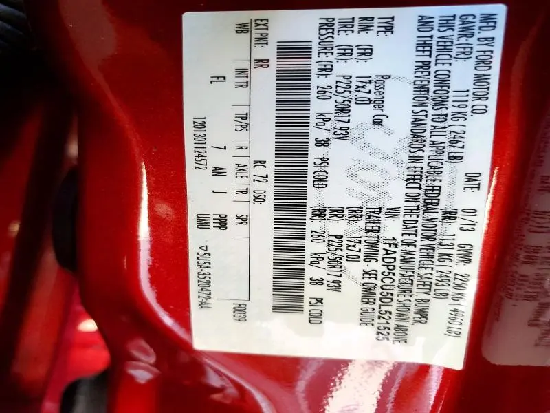 2013 FORD C-MAX PREMIUM  