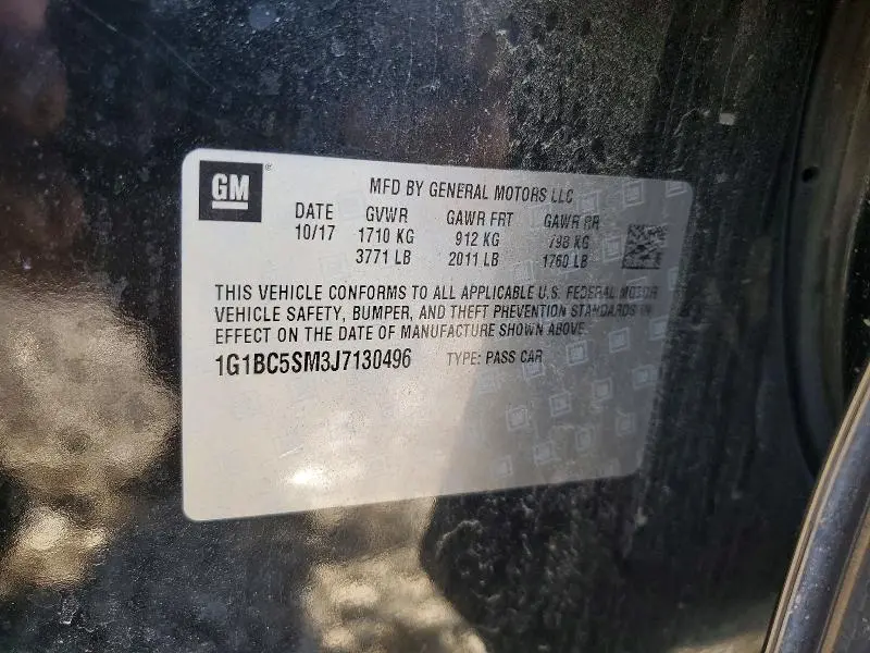 2018 CHEVROLET CRUZE LS  