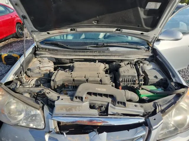 2010 HYUNDAI ELANTRA BLUE  