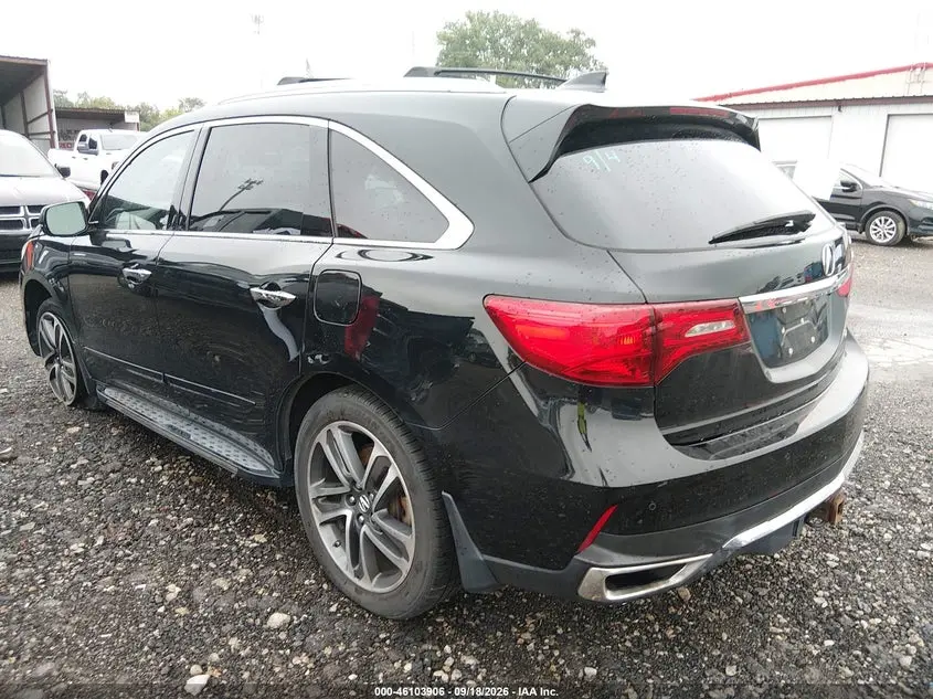 2017 ACURA MDX ADVANCE   ENTERTAINMENT PKGS