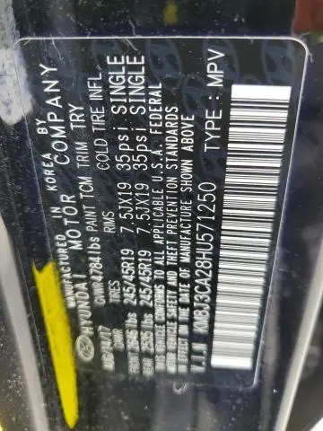 2017 HYUNDAI TUCSON LIMITED  