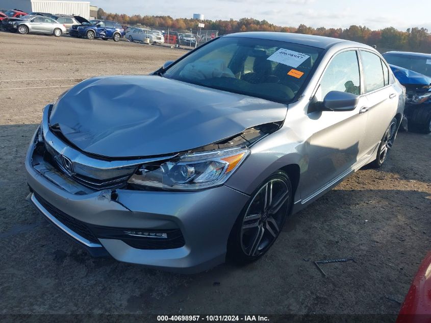 2017 HONDA ACCORD SPORT