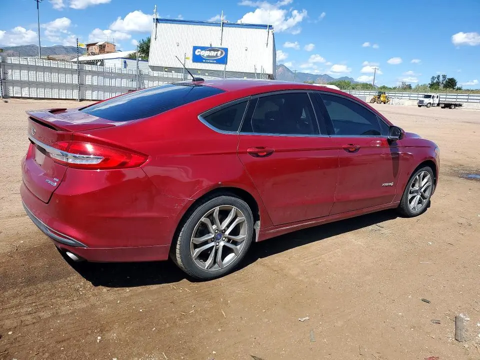 2017 FORD FUSION SE HYBRID  