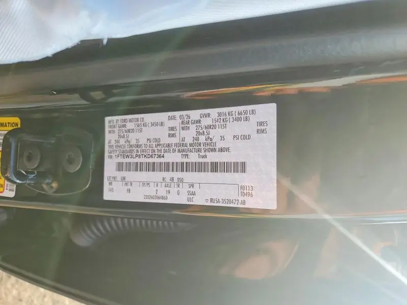 2026 FORD F150 XLT  