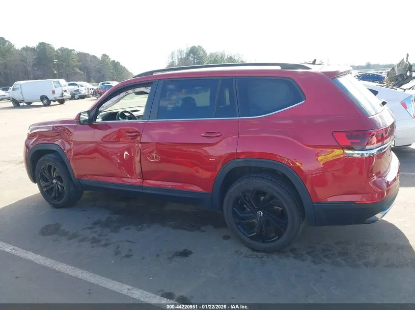 2022 VOLKSWAGEN ATLAS 3.6L V6 SE W/TECHNOLOGY