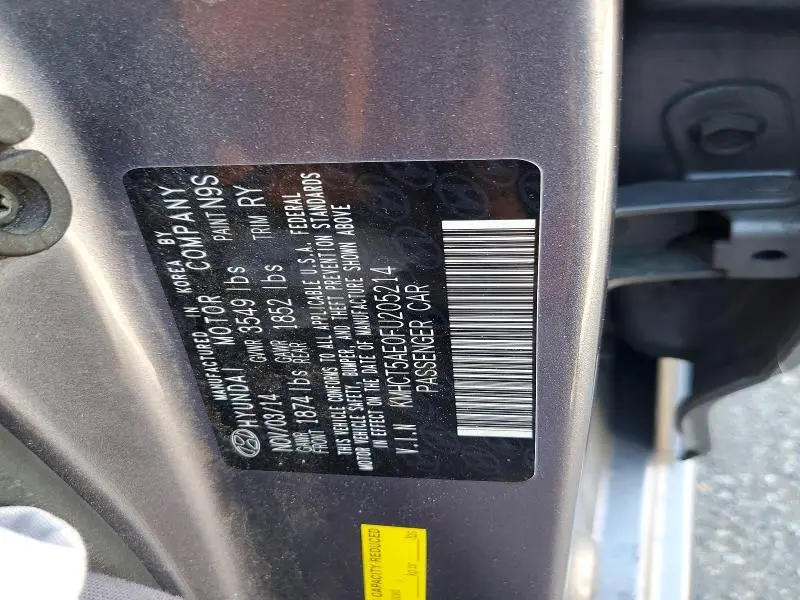 2015 HYUNDAI ACCENT GS  
