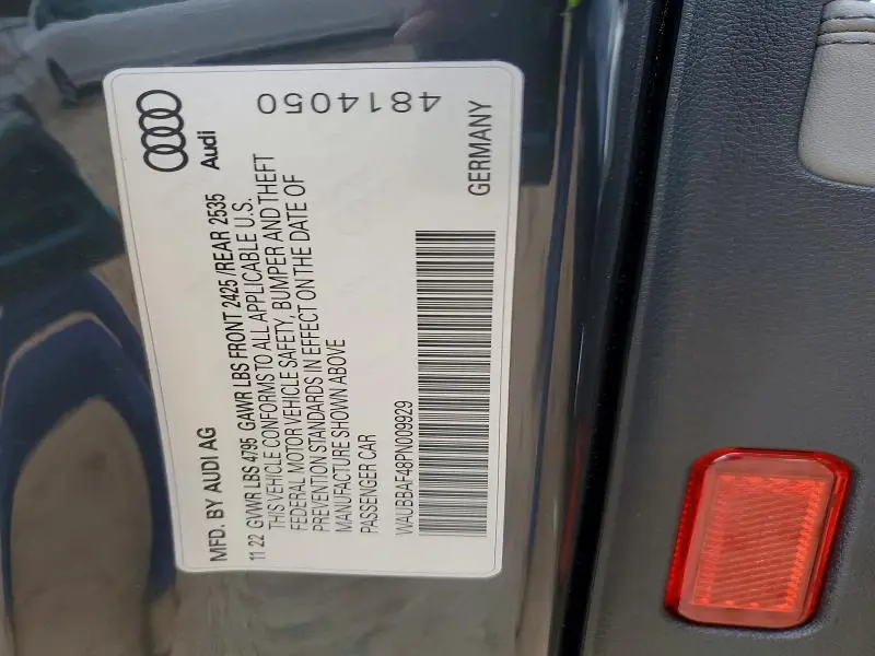 2023 AUDI A4 PREMIUM PLUS 40  