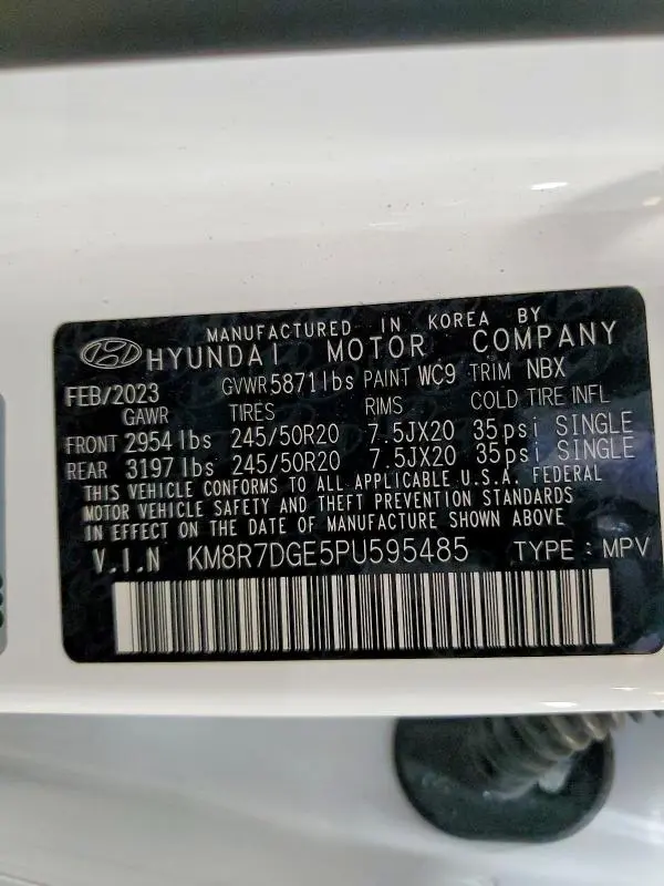 2023 HYUNDAI PALISADE CALLIGRAPHY  