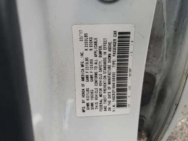 2017 HONDA ACCORD SPORT SPECIAL EDITION  