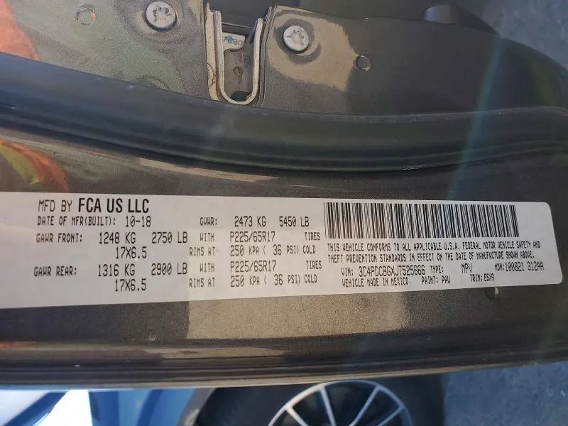 2018 DODGE JOURNEY SXT  