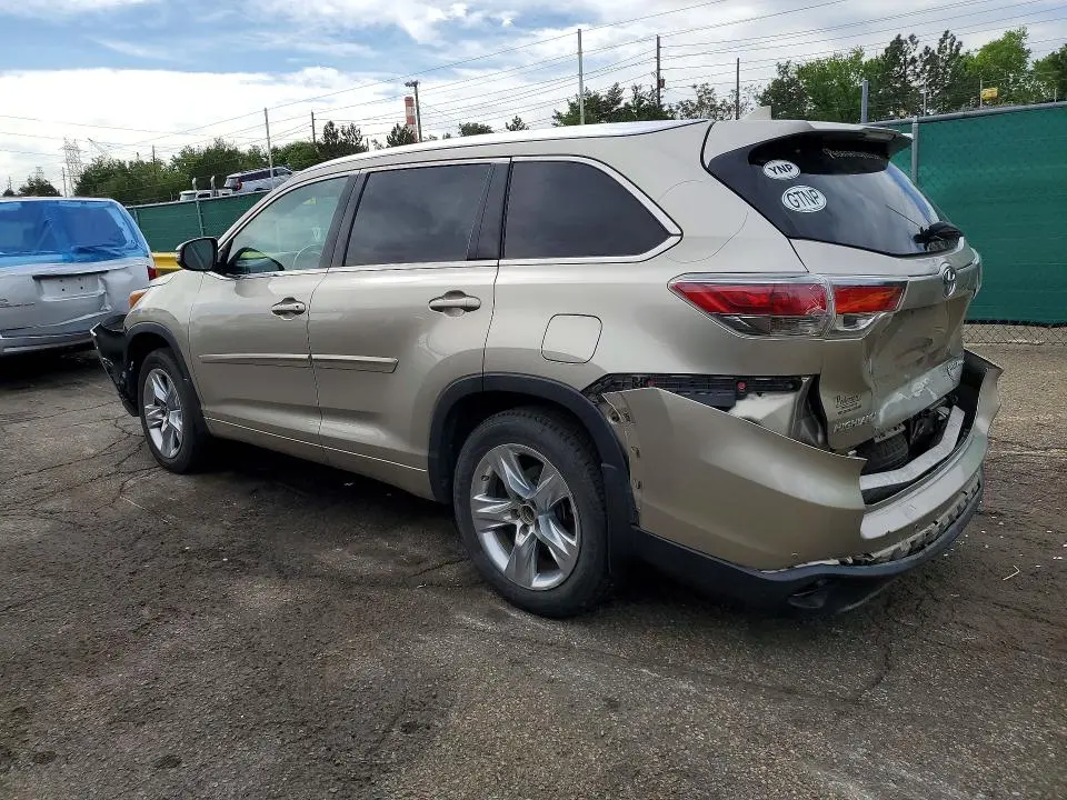 2015 TOYOTA HIGHLANDER LIMITED  