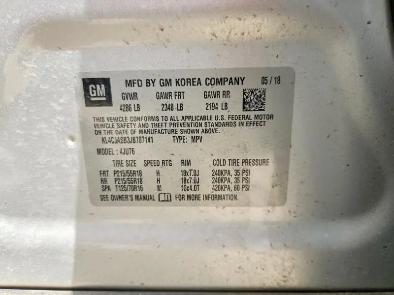 2018 BUICK ENCORE PREFERRED  