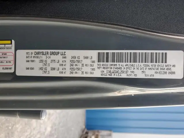 2014 JEEP WRANGLER UNLIMITED SPORT  