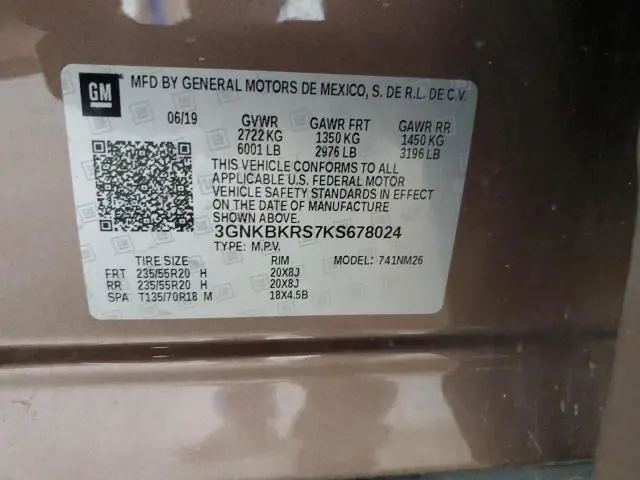 2019 CHEVROLET BLAZER PREMIER