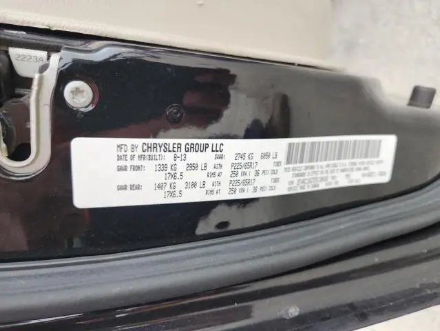 2014 CHRYSLER TOWN & COUNTRY TOURING  
