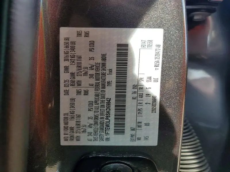 2025 FORD F150 XLT  