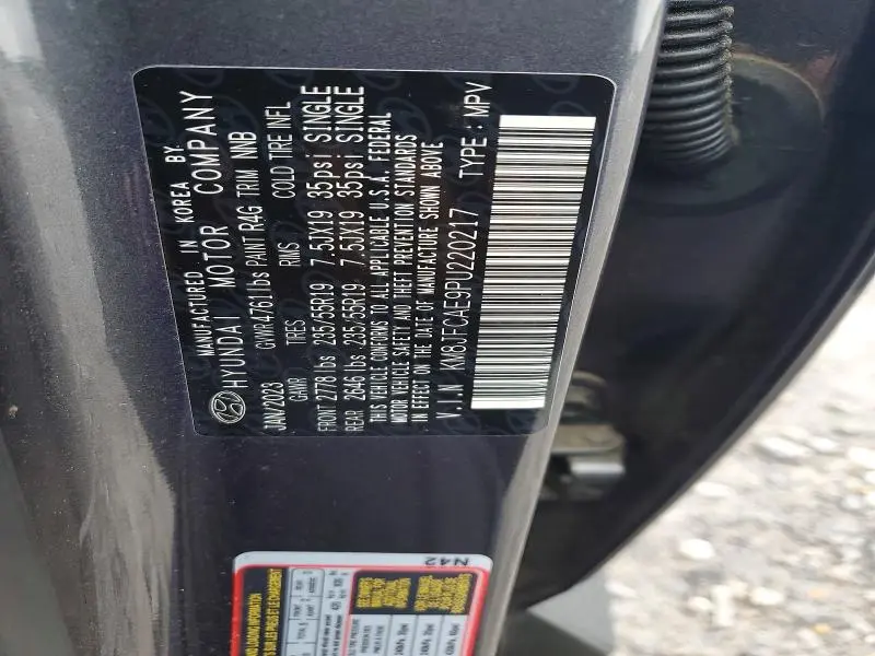 2023 HYUNDAI TUCSON XRT  