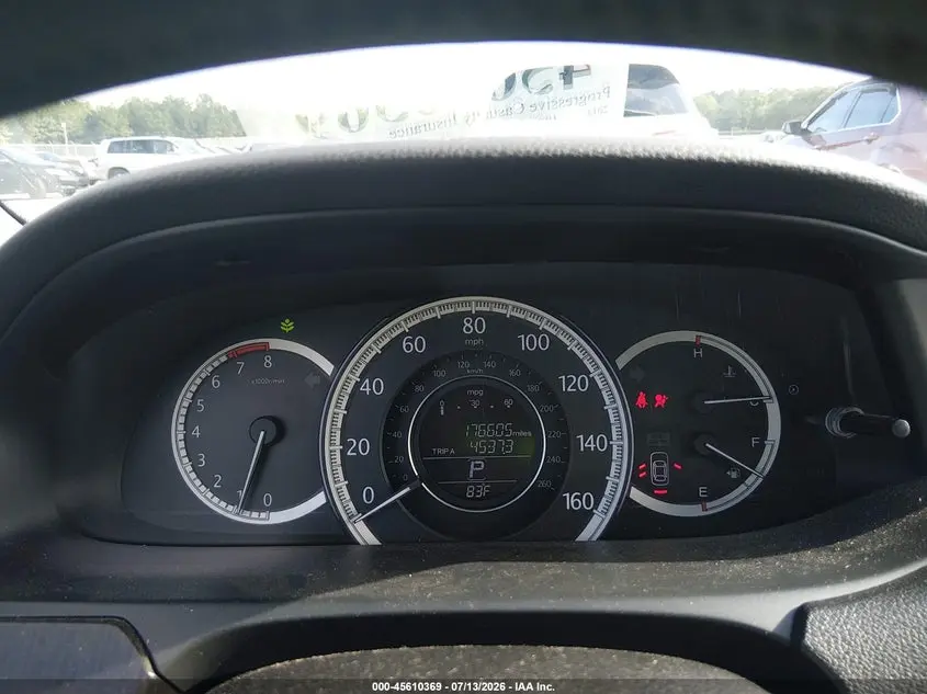 2013 HONDA ACCORD EX-L V-6