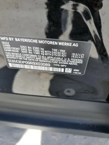 2024 BMW X3 SDRIVE30I  