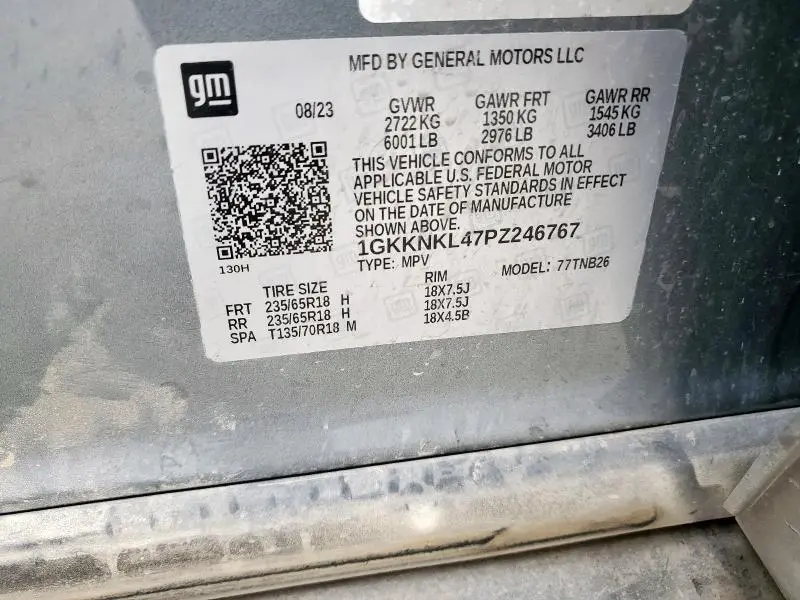 2023 GMC ACADIA SLE  