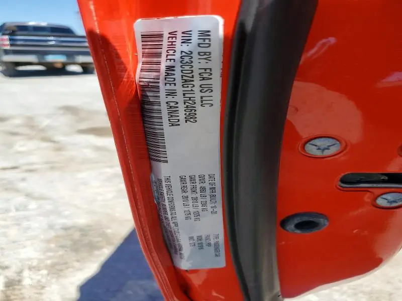 2020 DODGE CHALLENGER SXT  