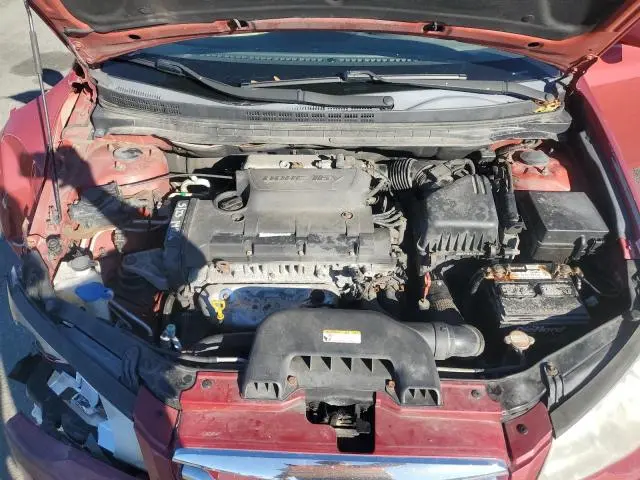 2010 HYUNDAI ELANTRA BLUE  