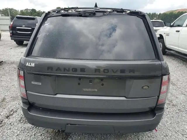 2017 LAND ROVER RANGE ROVER SUPERCHARGED  