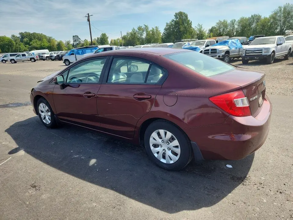2012 HONDA CIVIC LX  