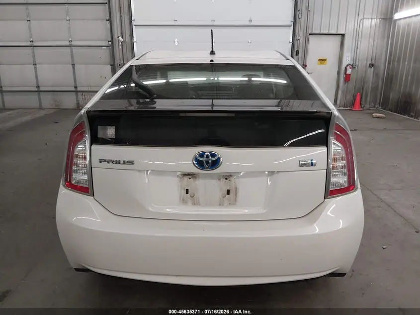 2012 TOYOTA PRIUS TWO