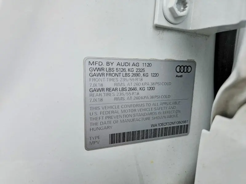 2021 AUDI Q3 PREMIUM S LINE 45  