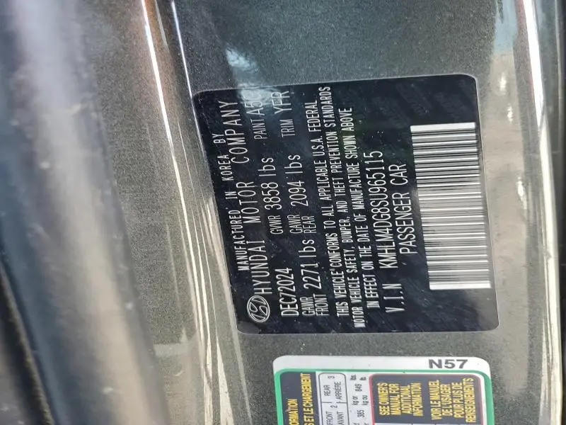 2025 HYUNDAI ELANTRA SEL SPORT  