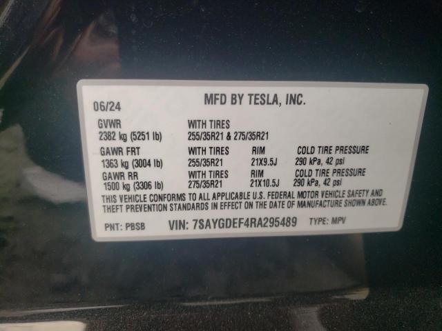 2024 TESLA MODEL Y 