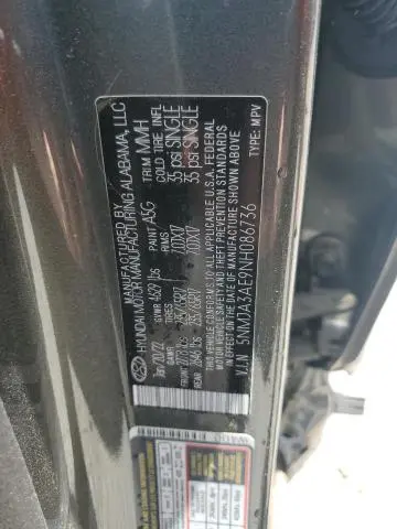 2022 HYUNDAI TUCSON SE  