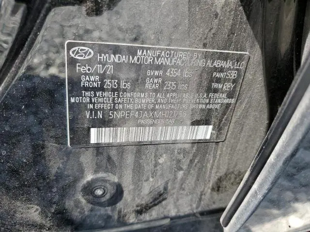 2021 HYUNDAI SONATA SEL  