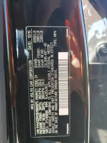 2016 VOLVO XC90 T6  