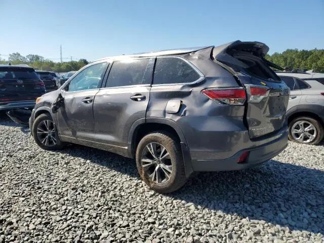 2016 TOYOTA HIGHLANDER XLE  