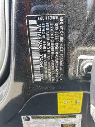 2018 PORSCHE MACAN S  