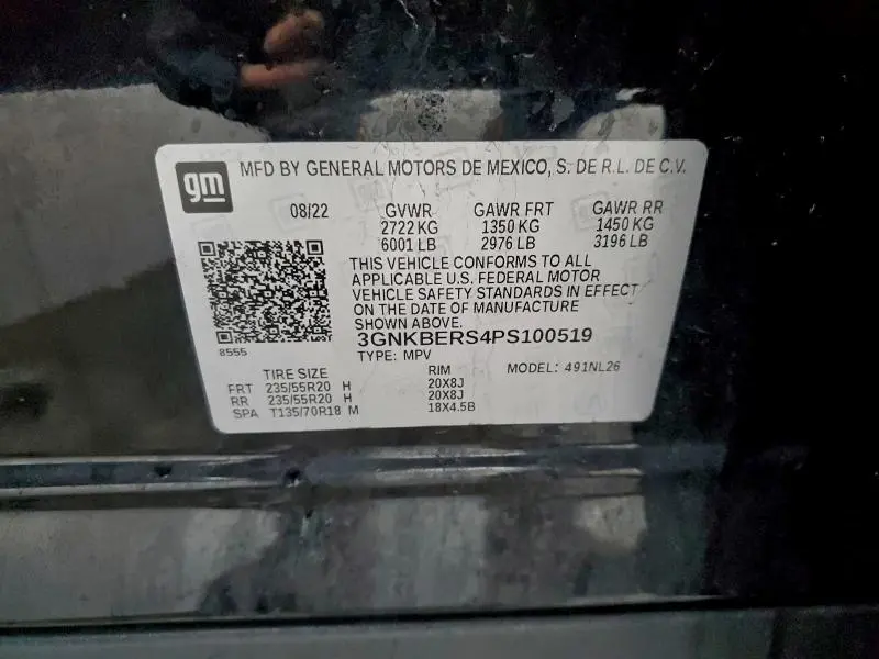 2023 CHEVROLET BLAZER RS  