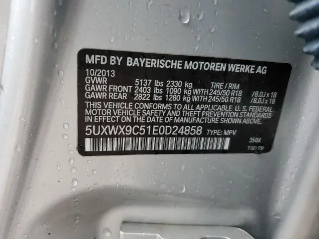 2014 BMW X3 XDRIVE28I  