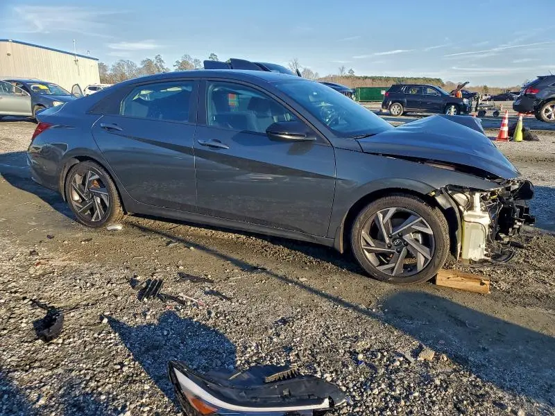 2025 HYUNDAI ELANTRA BLUE  