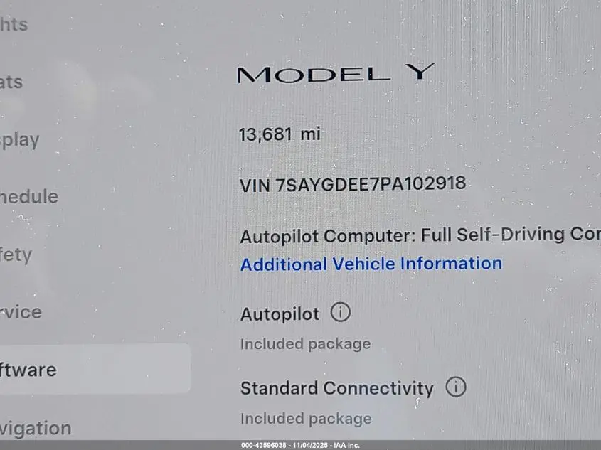 2023 TESLA MODEL Y AWD/LONG RANGE DUAL MOTOR ALL-WHEEL DRIVE