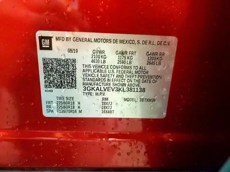 2019 GMC TERRAIN SLT  