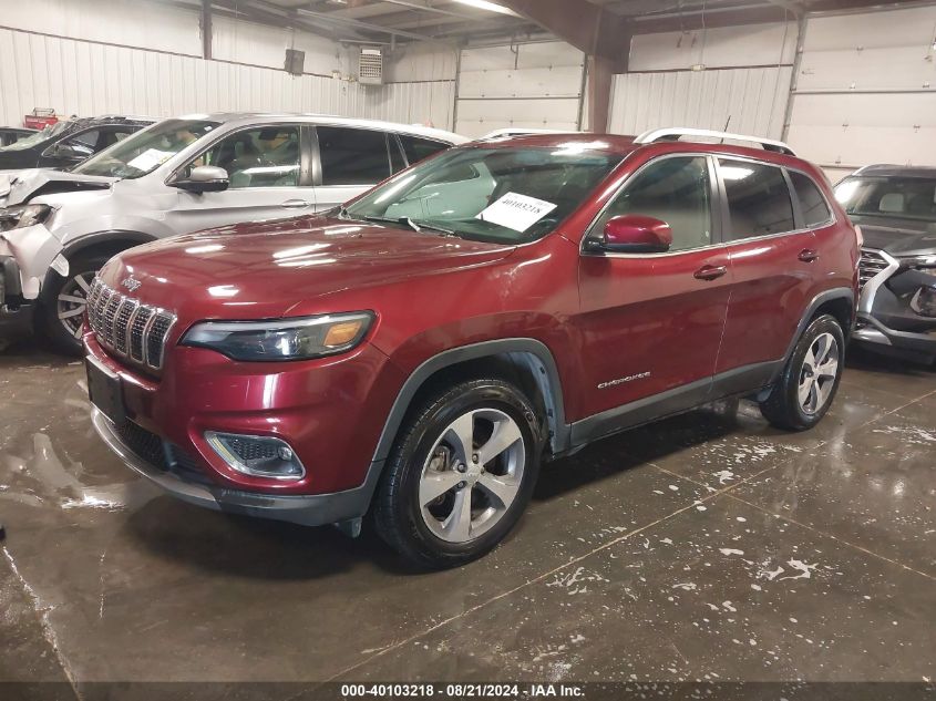 2019 JEEP CHEROKEE LIMITED 4X4