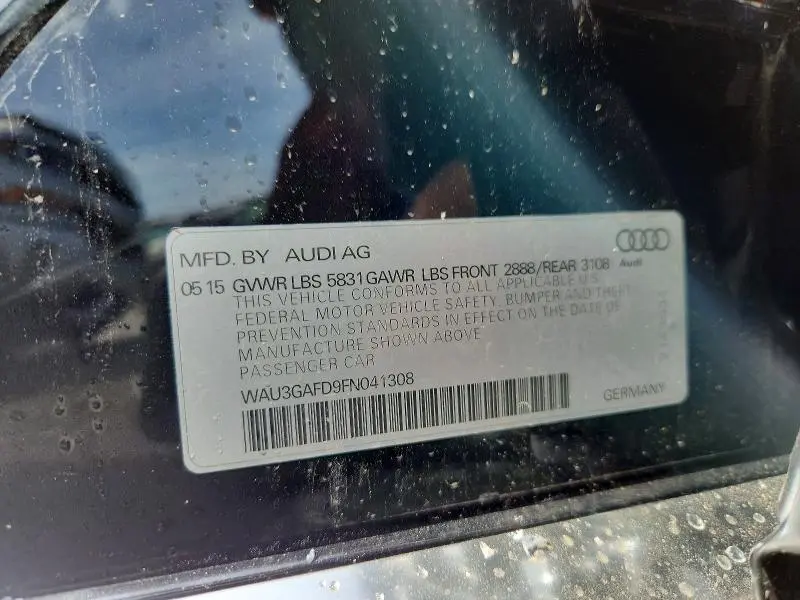2015 AUDI A8 L QUATTRO  