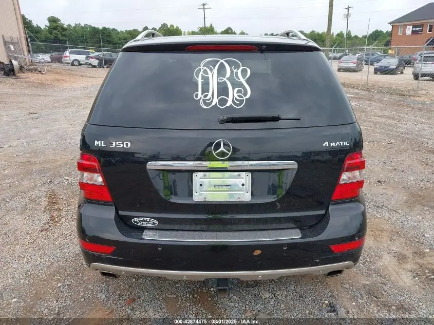 2011 MERCEDES-BENZ ML 350 4MATIC