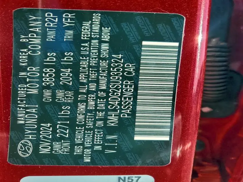 2025 HYUNDAI ELANTRA SEL  