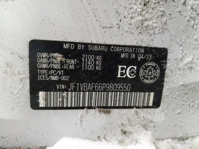 2023 SUBARU WRX PREMIUM  