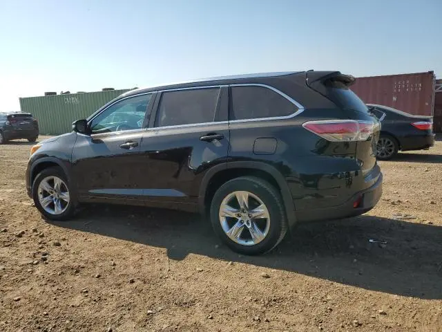 2015 TOYOTA HIGHLANDER LIMITED  