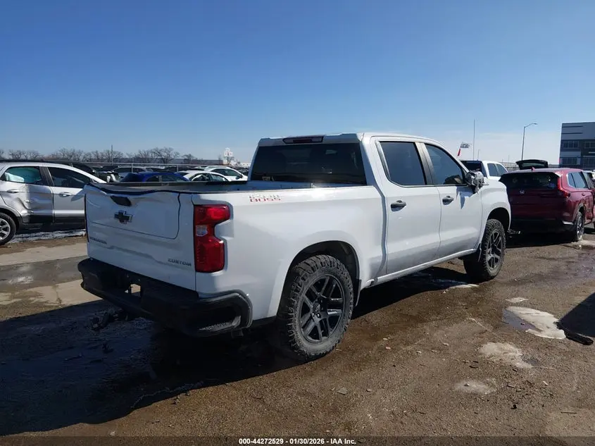 2022 CHEVROLET SILVERADO 1500 4WD  SHORT BED CUSTOM TRAIL BOSS